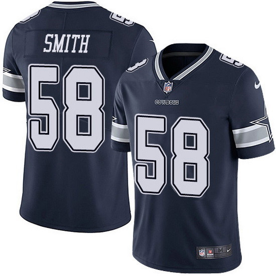 Dallas Cowboys #58 Mazi Smith Navy Vapor Untouchable Stitched Football Jersey